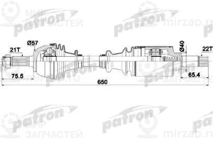 Запчасть PATRON PDS0040
