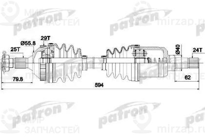 Запчасть PATRON PDS0045