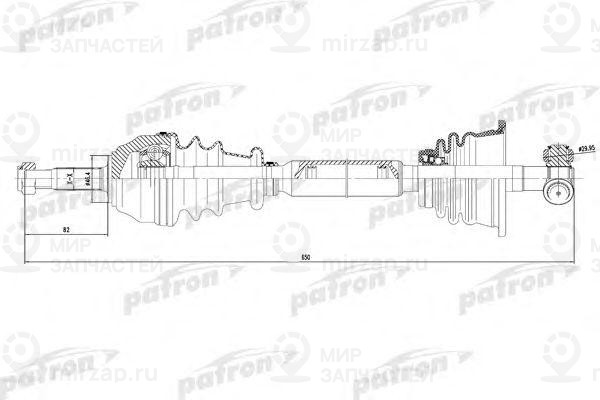 Запчасть PATRON PDS0048