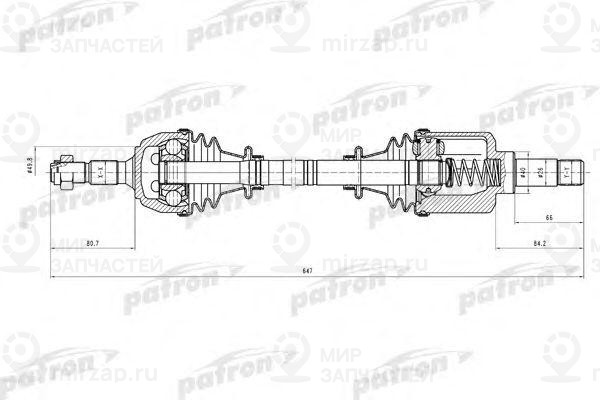 Запчасть PATRON PDS0080