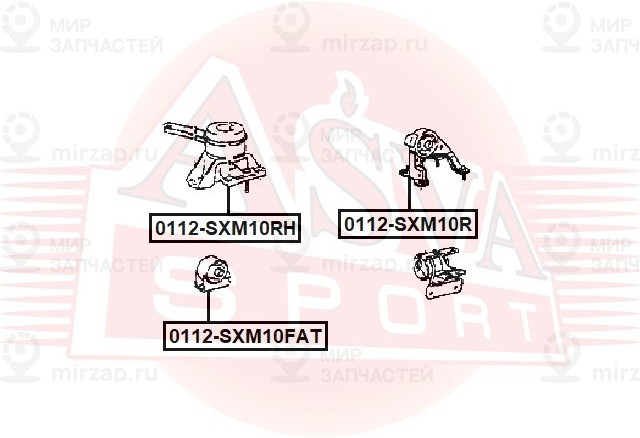 Запчасть ASVA 0112SXM10RH