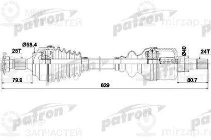 Запчасть PATRON PDS0147