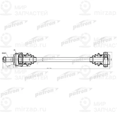 Запчасть PATRON PDS0231