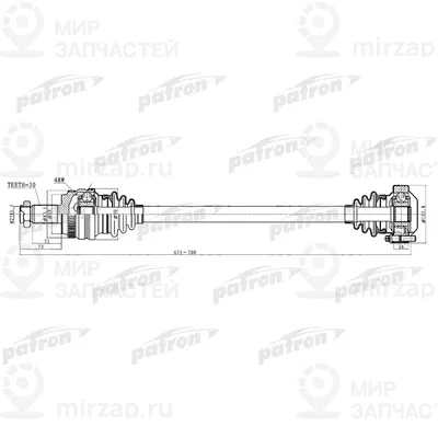 Запчасть PATRON PDS0236
