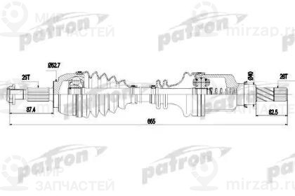 Запчасть PATRON PDS0244