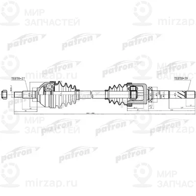 Запчасть PATRON PDS0258