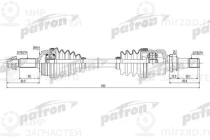 Запчасть PATRON PDS0259