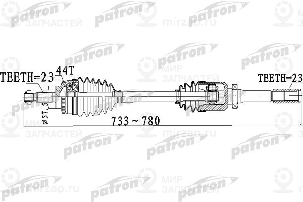 Запчасть PATRON PDS0263