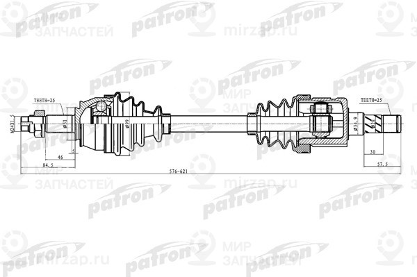 Запчасть PATRON PDS0287