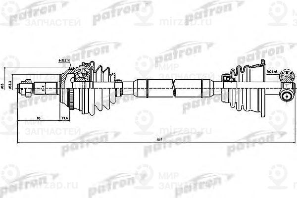 Запчасть PATRON PDS0299