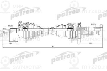 Запчасть PATRON PDS0306