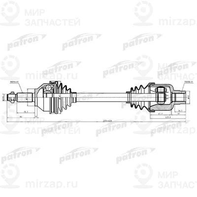 Запчасть PATRON PDS0309