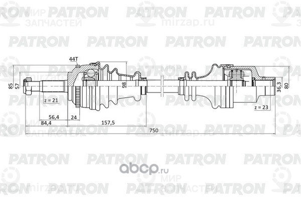 Запчасть PATRON PDS0316
