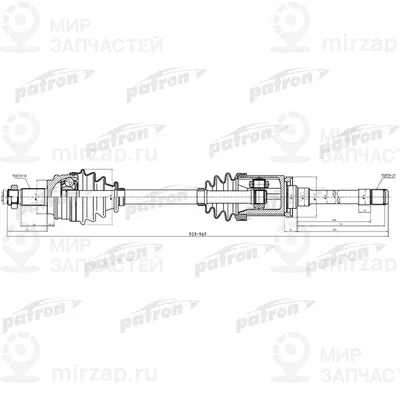 Запчасть PATRON PDS0380