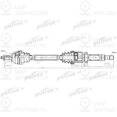 Запчасть PATRON PDS0381