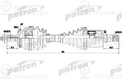 Запчасть PATRON PDS0420