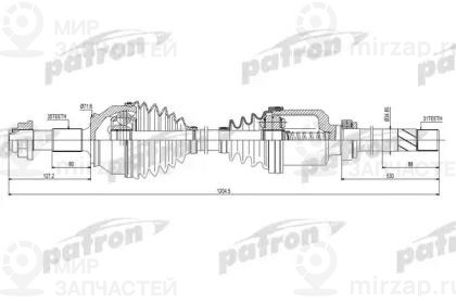 Запчасть PATRON PDS0427