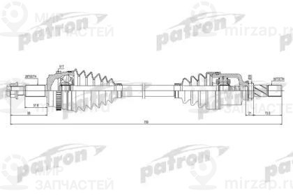 Запчасть PATRON PDS0431