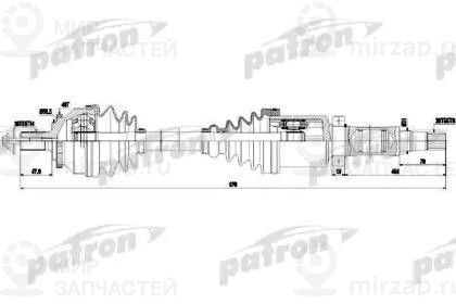 Запчасть PATRON PDS0441