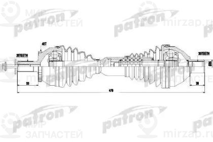 Запчасть PATRON PDS0442