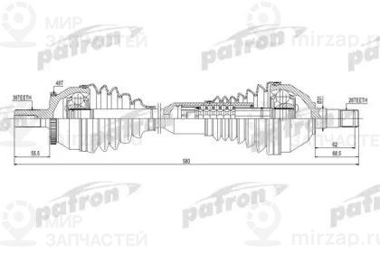 Запчасть PATRON PDS0443