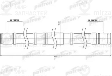 Запчасть PATRON PDS0447