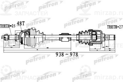 Запчасть PATRON PDS0500