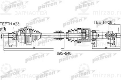 Запчасть PATRON PDS0525