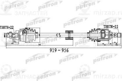 Запчасть PATRON PDS0527