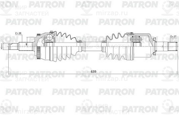 Запчасть PATRON PDS0567