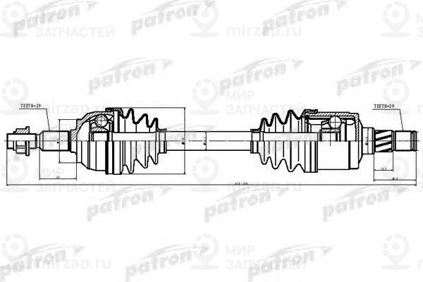 Запчасть PATRON PDS0621
