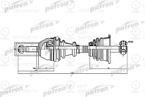 Запчасть PATRON PDS1074