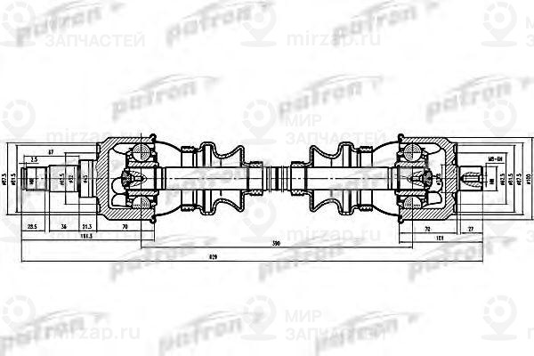 Запчасть PATRON PDS1092