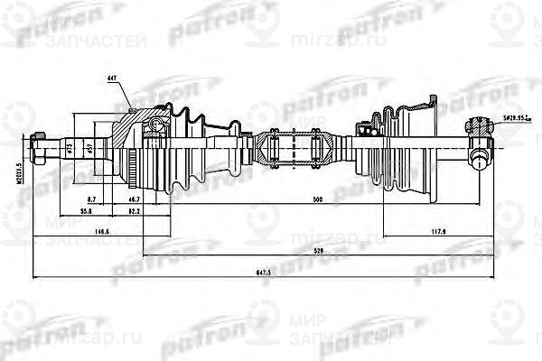 Запчасть PATRON PDS1115
