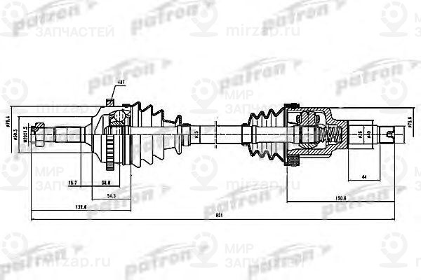 Запчасть PATRON PDS1381