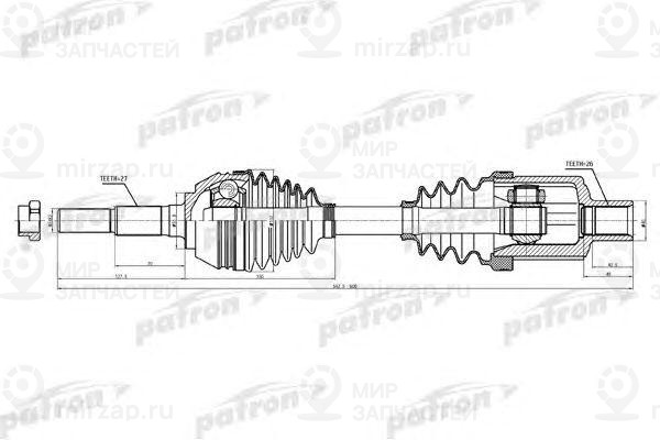 Запчасть PATRON PDS1507