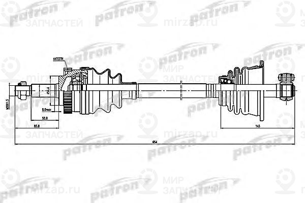 Запчасть PATRON PDS1601