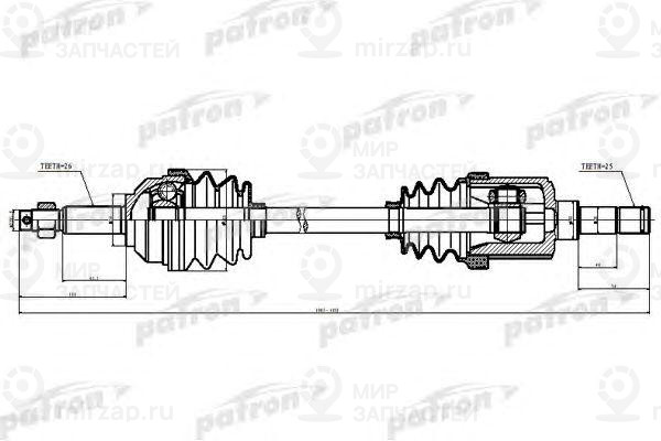 Запчасть PATRON PDS1970