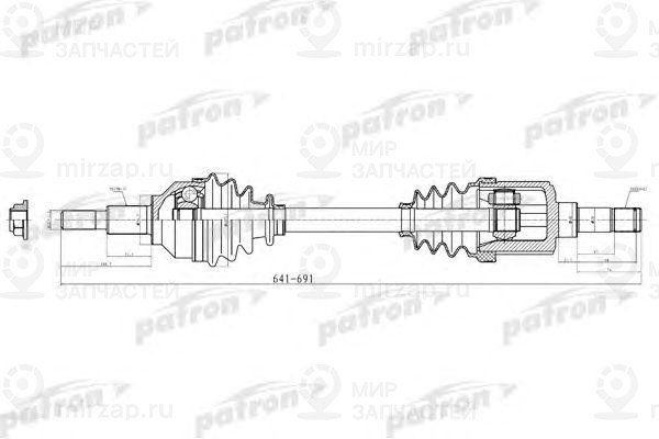 Запчасть PATRON PDS2041