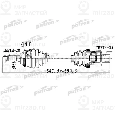Запчасть PATRON PDS2919