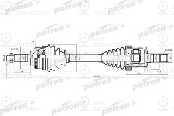 Запчасть PATRON PDS2922