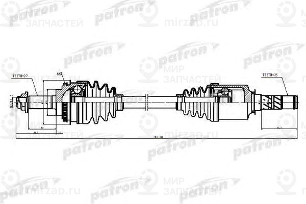 Запчасть PATRON PDS5528