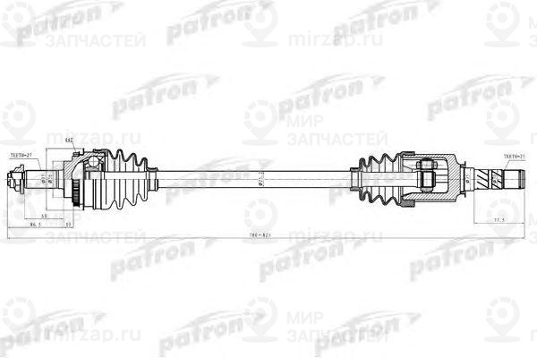 Запчасть PATRON PDS5530