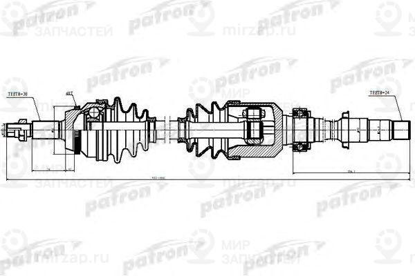 Запчасть PATRON PDS6272