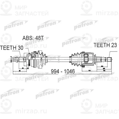 Запчасть PATRON PDS6409