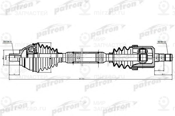 Запчасть PATRON PDS6877