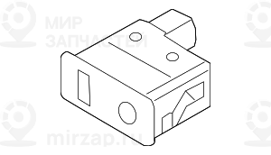 ГНЕЗДО USB/AUX-IN
 BMW 84109241331