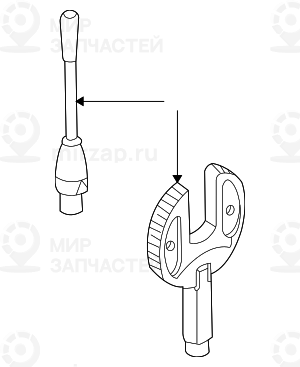 Антенный излучатель Dualband NETZ GSM / PCN
 BMW 84506907083