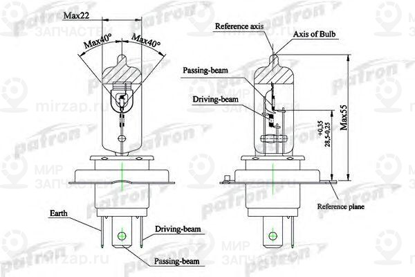 Запчасть PATRON PLH46055