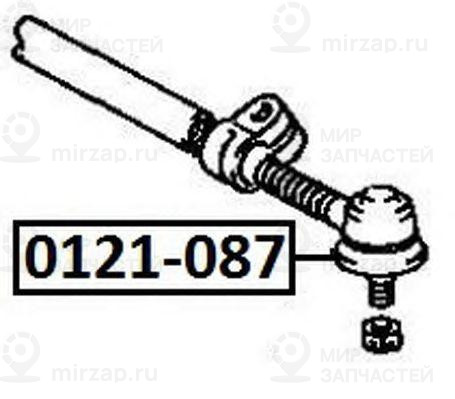 Наконечник поперечной рулевой тяги ASVA 0121087